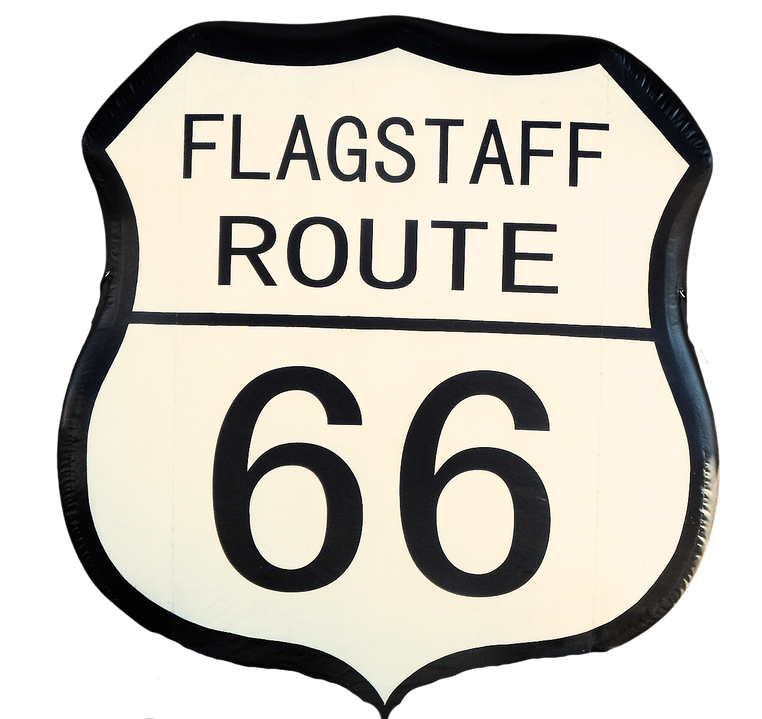 route 66 sign